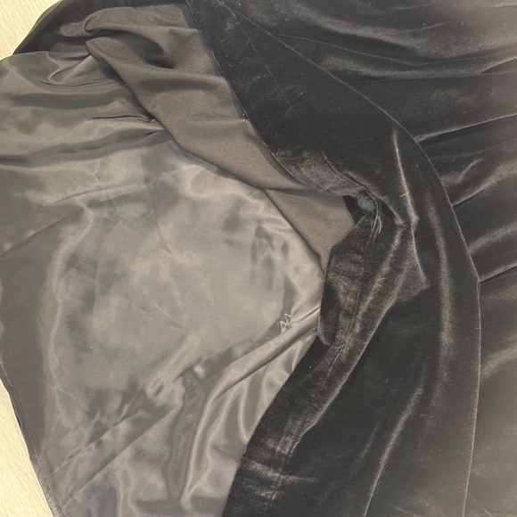 Lands End Canvas 1963 Black Velvet Holiday Dress Size 8 - Picture 15 of 16